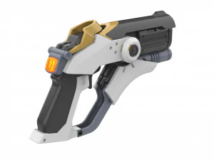 Mercy Blaster 3 Skins - Overwatch - Printable - STL files 3D Print Model