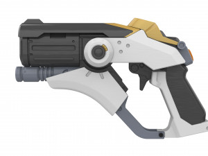 Mercy Blaster 3 Skins - Overwatch - Printable - STL files 3Dプリントモデル