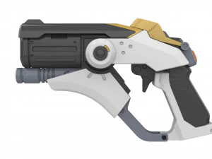 Mercy Blaster 3 Skins - Overwatch - Printable - STL files 3D Print Model