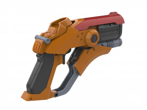 Mercy Blaster 3 Skins - Overwatch - Printable - STL files 3D Print Model