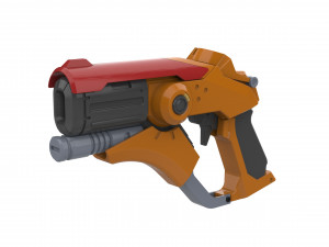 Mercy Blaster 3 Skins - Overwatch - Printable - STL files 3Dプリントモデル