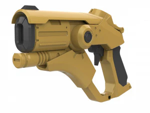 Mercy Blaster 3 Skins - Overwatch - Printable - STL files 3D Print Model