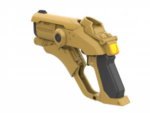 Mercy Blaster 3 Skins - Overwatch - Printable - STL files 3D Print Model