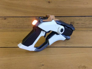 Mercy Blaster 3 Skins - Overwatch - Printable - STL files 3D Print Model