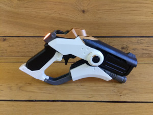 Mercy Blaster 3 Skins - Overwatch - Printable - STL files 3Dプリントモデル
