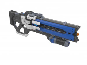 Soldier 76 Pulse Cannon - Overwatch - Printable - STL Files 3D Print Model