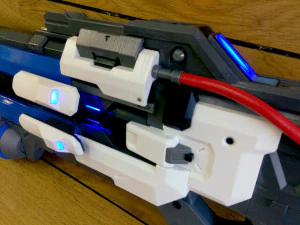 Soldier 76 Pulse Cannon - Overwatch - Printable - STL Files 3D Print Model