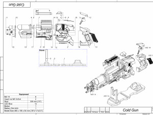 Cold Cannon and Flame Cannon Bundle - Legends Of Tomorrow - Printable - STL files 3D Принт Модель