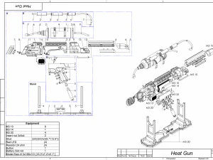 Pacote Cold Cannon e Flame Cannon - Legends Of Tomorrow - Para impress&atilde;o - Arquivos STL Modelo de Impressão 3D