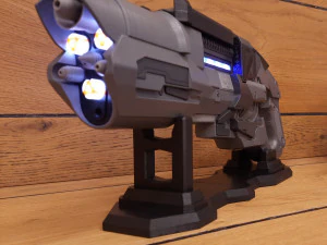 Pacote Cold Cannon e Flame Cannon - Legends Of Tomorrow - Para impress&atilde;o - Arquivos STL Modelo de Impressão 3D