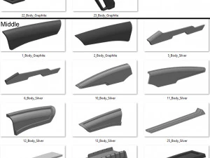 Star Trek Picard Bundle - Picard Phaser - Romulan Disruptor - STL Files 3D Print Model