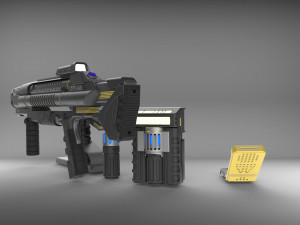 Star Trek Discovery Bundle - Phaser Rifle Tricoder - Printable - STL files 3Dプリントモデル