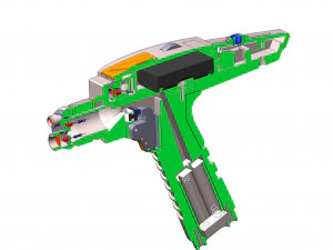 Star Trek Discovery Bundle - Phaser Rifle Tricoder - Printable - STL files 3D Print Model