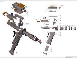 Star Trek Discovery Bundle - Phaser Rifle Tricoder - Printable - STL files 3Dプリントモデル