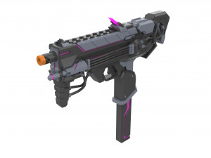 Sombra Cannon Augmented Skin - Overwatch - Printable - STL files 3D Принт Модель