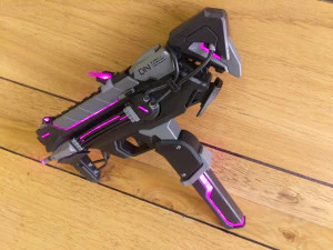 Sombra Cannon Augmented Skin - Overwatch - Printable - STL files 3D Print Model