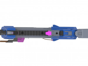 Sombra Cannon Original Skin - Overwatch - Printable - STL files Modello di stampa 3D