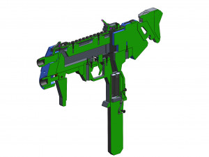 Sombra Cannon Original Skin - Overwatch - Printable - STL files Modello di stampa 3D