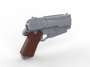 10mm Pistol - Fallout 4 - Printable - STL files Modelo de impresión 3D