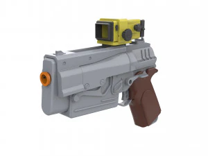 10mm Pistol - Fallout 4 - Printable - STL files 3D Print Model