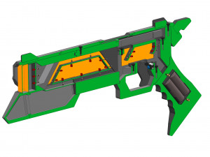 Lucian Cannons - League of Legends - Printable - STL files 3D Print Model