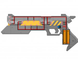 Lucian Cannons - League of Legends - Printable - STL files 3D Print Model
