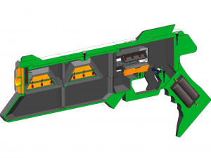 Lucian Cannons - League of Legends - Printable - STL files 3D Print Model