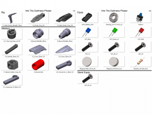 Into Darkness Phaser - Star Trek - Printable - STL files 3D Принт Модель