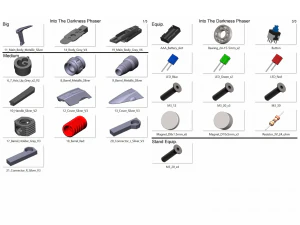 Into Darkness Phaser - Star Trek - Printable - STL files 3D Print Model