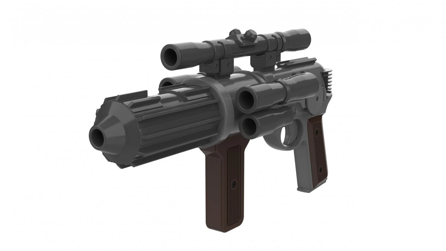 EE-4 Carbine Rifle - Star Wars - Printable - STL files 3D Print Model .c4d .max .obj .3ds .fbx .stl .blend 
