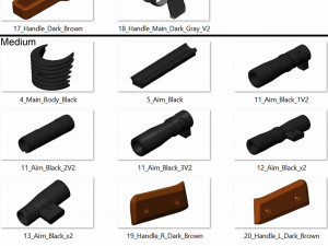 EE-4 Carbine Rifle - Star Wars - Printable - STL files 3D प्रिंट मॉडल