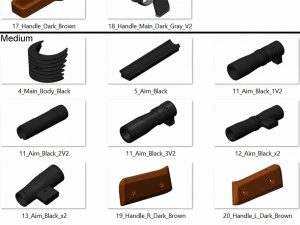 EE-4 Carbine Rifle - Star Wars - Printable - STL files 3D Print Model