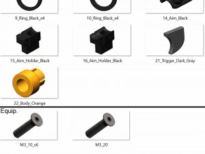EE-4 Carbine Rifle - Star Wars - Printable - STL files 3D Print Model
