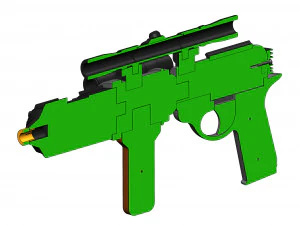 EE-4 Carbine Rifle - Star Wars - Printable - STL files 3D Print Model