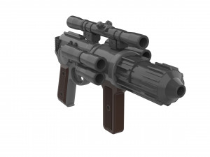EE-4 Carbine Rifle - Star Wars - Printable - STL files 3D प्रिंट मॉडल