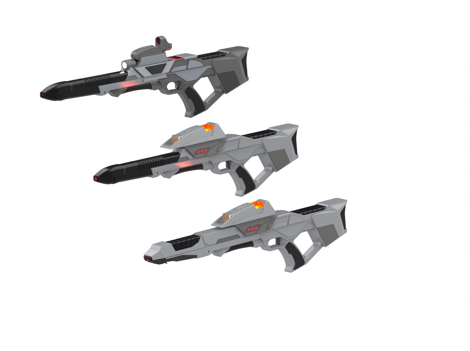 Type 3 Phaser Rifles Bundle - Star Trek First Contact - Printable - STL files 3D Print Model .c4d .max .obj .3ds .fbx .stl .blend 