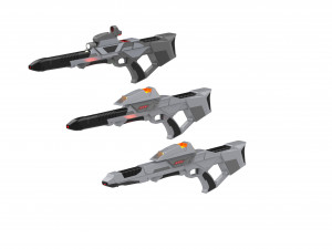 Type 3 Phaser Rifles Bundle - Star Trek First Contact - Printable - STL files 3D Print Model