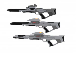 Type 3 Phaser Rifles Bundle - Star Trek First Contact - Printable - STL files 3D Print Model