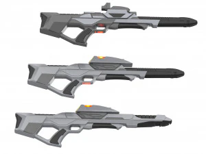 Type 3 Phaser Rifles Bundle - Star Trek First Contact - Printable - STL files 3D Print Model