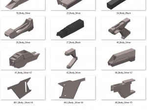 Type 3 Phaser Rifles Bundle - Star Trek First Contact - Printable - STL files 3D Print Model