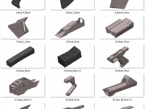 Type 3 Phaser Rifles Bundle - Star Trek First Contact - Printable - STL files Modèles 3D en vedette