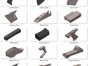 Type 3 Phaser Rifles Bundle - Star Trek First Contact - Printable - STL files 3D Print Model