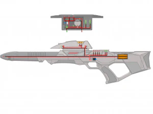 Type 3 Phaser Rifles Bundle - Star Trek First Contact - Printable - STL files 3D Print Model