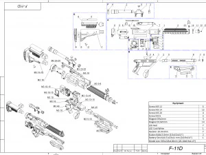 F-11D Blaster Rifle and SE44 Blaster - Star Wars Bundle - Printable s - STL files 3D Print Model