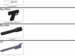 F-11D Blaster Rifle and SE44 Blaster - Star Wars Bundle - Printable s - STL files 3D Принт Модель