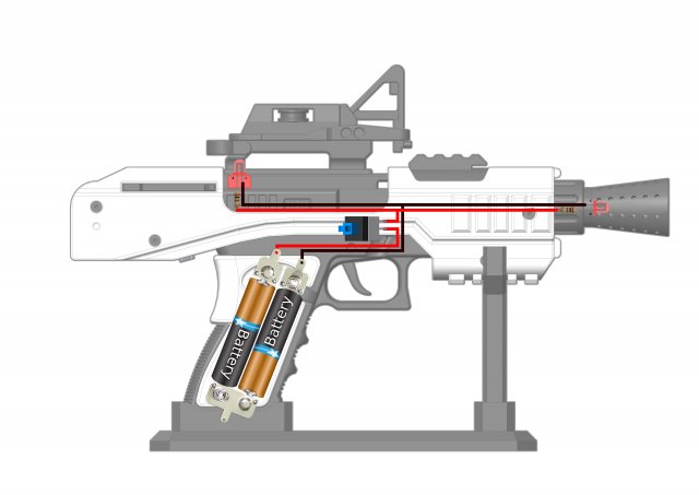 F-11D Blaster Rifle and SE44 Blaster - Star Wars Bundle - Printable s - STL  files 3D Print Model