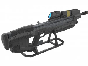 MA40 Assault Rifle - Halo - Printable - STL files 3D Print Model