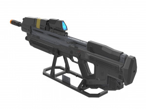 MA40 Assault Rifle - Halo - Printable - STL files 3D-printmodel