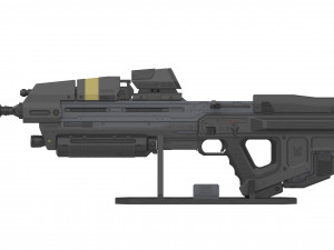 MA40 Assault Rifle - Halo - Printable - STL files 3D-printmodel