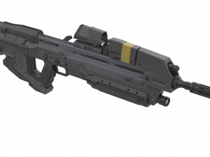 MA40 Assault Rifle - Halo - Printable - STL files 3D-printmodel